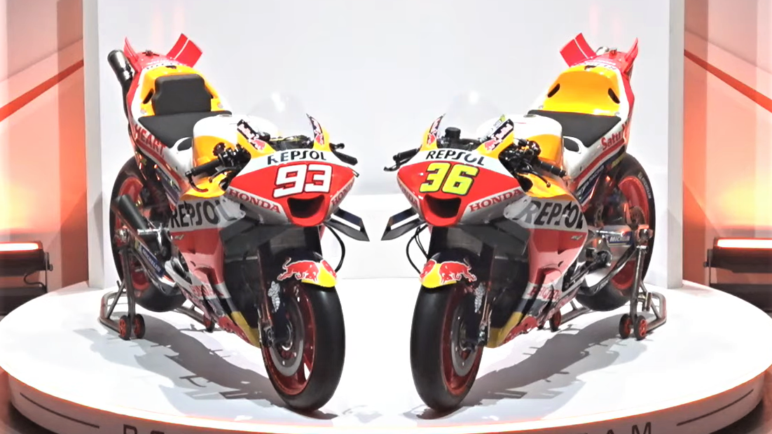 Marc Marquez, Joan Mir 2023 Repsol Honda livery